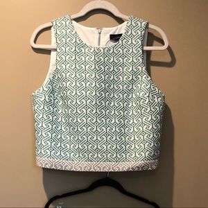 Topshop two piece top and skirt